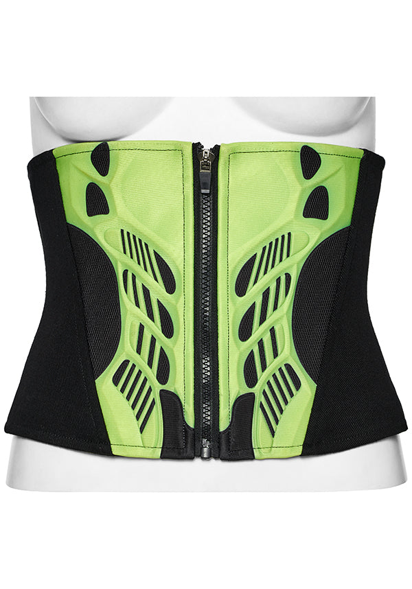 Neon Dystopia [Green] | CORSET BELT