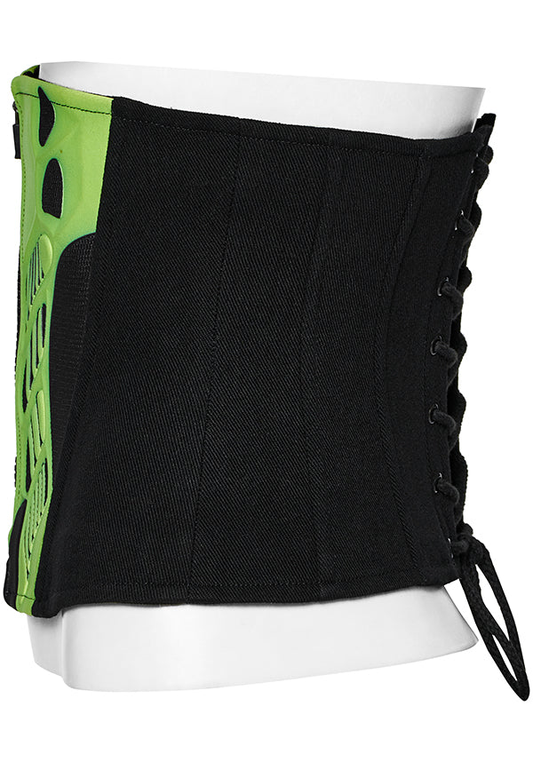 Neon Dystopia [Green] | CORSET BELT