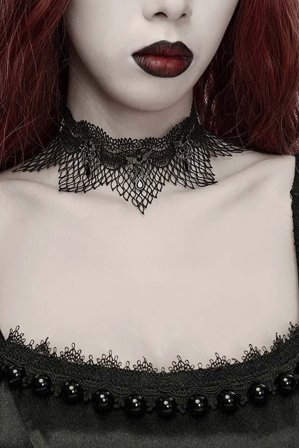 Punk Black Lace | CHOKER NECKLACE