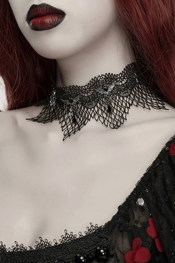 Punk Black Lace | CHOKER NECKLACE