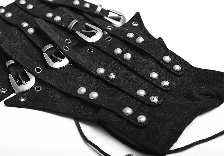 Steampunk Belt Buckle [Black] | CORSET - Beserk - accessories, adjustable, all, all ladies, belt, belts, belts and buckles, black, buckle, buckles, corset, discountapp, fp, googleshopping, goth, gothic, gothic accessories, grunge, halloween accessories, jun23, labelnew, labelvegan, ladies, ladies accessories, medieval, PR26052023, punk, punk rave, punkrave, R180623, renaissance, skull, stud, studded, studs, vegan, waist belt, women, womens