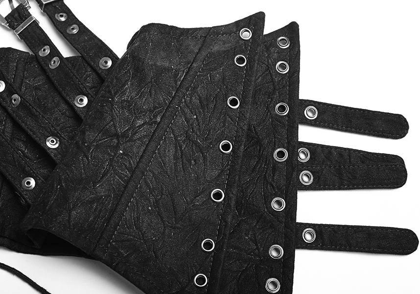 Steampunk Belt Buckle [Black] | CORSET - Beserk - accessories, adjustable, all, all ladies, belt, belts, belts and buckles, black, buckle, buckles, corset, discountapp, fp, googleshopping, goth, gothic, gothic accessories, grunge, halloween accessories, jun23, labelnew, labelvegan, ladies, ladies accessories, medieval, PR26052023, punk, punk rave, punkrave, R180623, renaissance, skull, stud, studded, studs, vegan, waist belt, women, womens