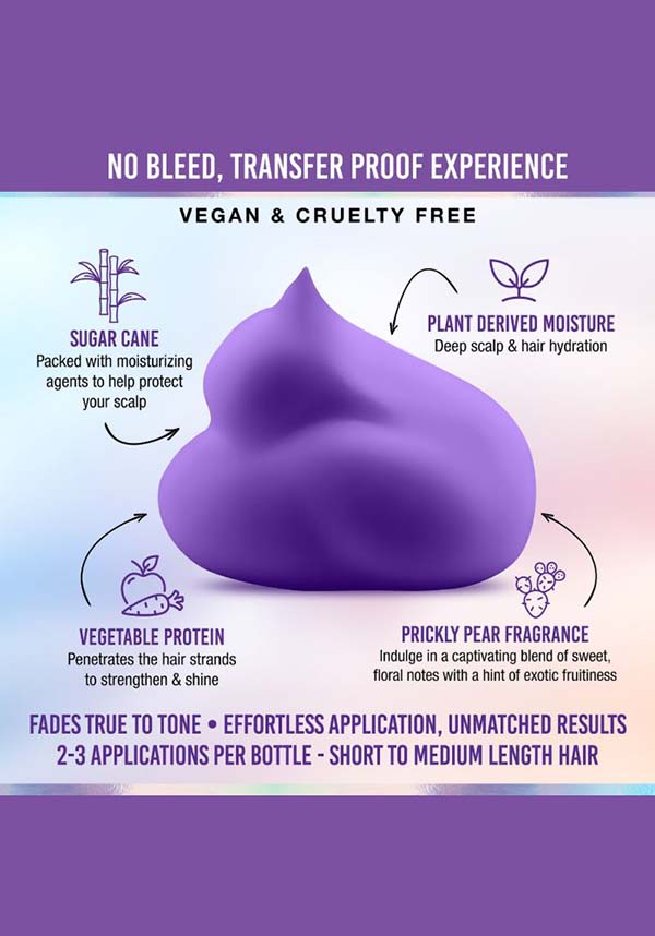 Poprock Purple | FOAMING HAIR COLOUR