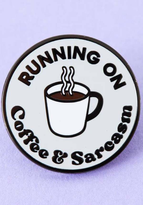 Coffee & Sarcasm | ENAMEL PIN