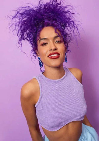 Purple AF | HAIR COLOUR [236ml] - Beserk - all, arctic fox, artic fox, clickfrenzy15-2023, cosmetics, discountapp, fp, hair colour, hair dye, hair purple, labelvegan, lethal industries, mermaid, purple, rainbow, vegan