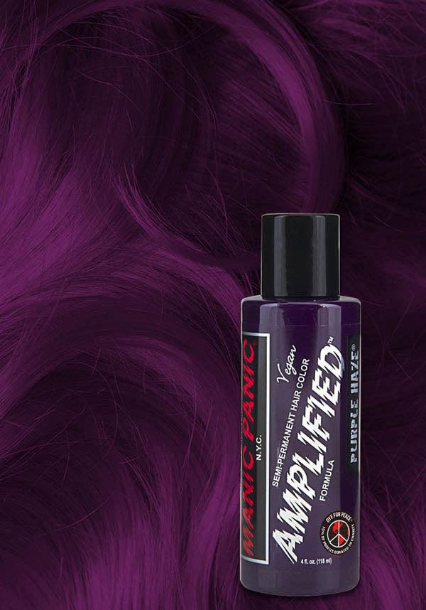 Purple Haze | AMPLIFIED COLOUR - Beserk - all, clickfrenzy15-2023, cosmetics, cpgstinc, discountapp, dye, ebaymp, fp, hair colour, hair dye, hair purple, labelvegan, manic panic, manic panic hair, mermaid, purple, rainbow, vegan