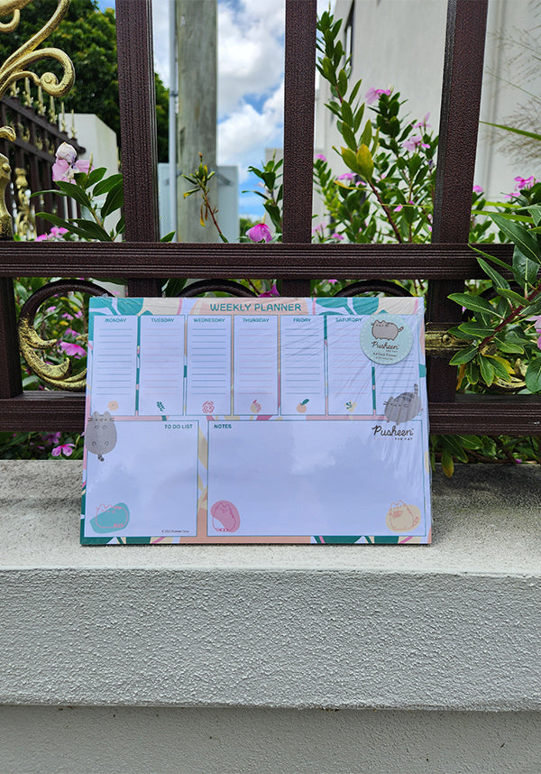 Pusheen: Botanical | A4 DESK PAD