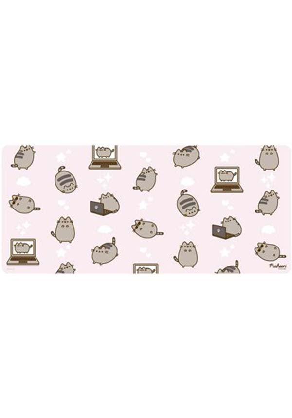 Pusheen: Pink Pattern | XXL GAMING MAT*