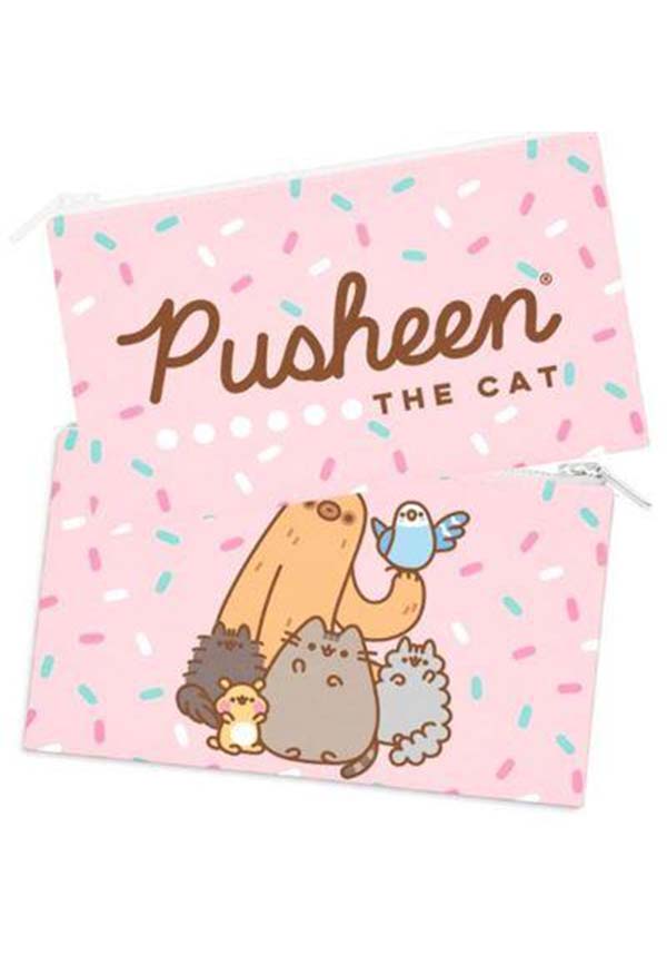 Pusheen And Friends | FLAT PENCIL CASE