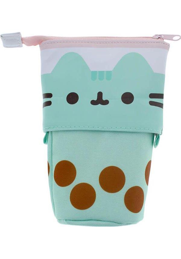 Pusheen Sips Roll-Down | PENCIL CASE - Beserk - all, blue, bubble tea, cat, cats, christmas gift, christmas gifts, clickfrenzy15-2023, cpgstinc, discountapp, feb23, fp, gift, gift idea, gift ideas, gifts, googleshopping, home, homeware, homewares, J473461, jasnor, kids gift, kids gifts, kids homewares, labelvegan, office, office and stationery, office homewares, pencil case, pop culture homewares, pusheen, R090223, school, school supplies, stationary, stationery, vegan
