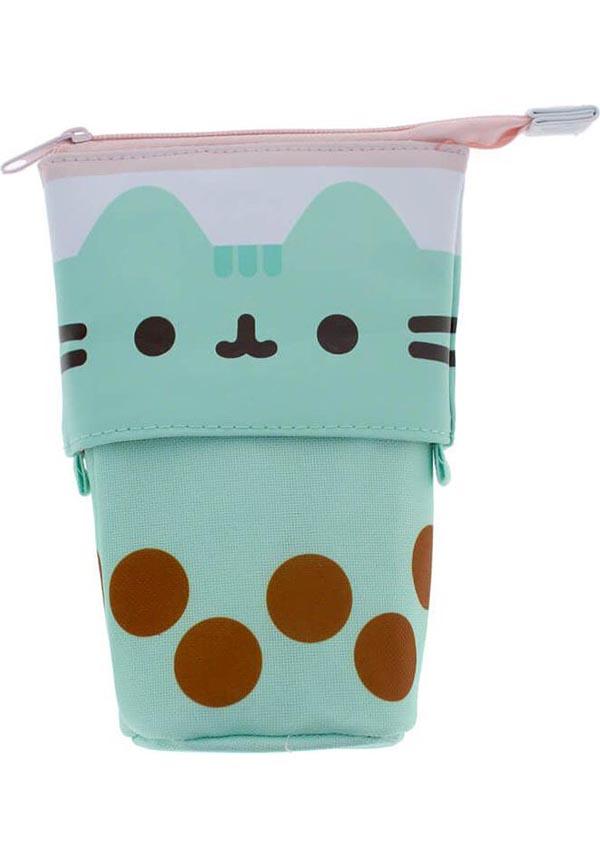 Pusheen Sips Roll-Down | PENCIL CASE - Beserk - all, blue, bubble tea, cat, cats, christmas gift, christmas gifts, clickfrenzy15-2023, cpgstinc, discountapp, feb23, fp, gift, gift idea, gift ideas, gifts, googleshopping, home, homeware, homewares, J473461, jasnor, kids gift, kids gifts, kids homewares, labelvegan, office, office and stationery, office homewares, pencil case, pop culture homewares, pusheen, R090223, school, school supplies, stationary, stationery, vegan