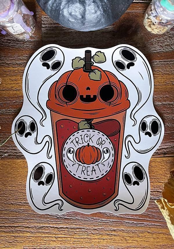 Trick Or Treat Pumpkin Juice | STICKER - Beserk - all, art, christmas gift, christmas gifts, clickfrenzy15-2023, cpgstinc, discountapp, drink, fp, ghost, gift, gift idea, gift ideas, gifts, googleshopping, goth, gothic, gothic gifts, halloween, jack o lantern, jackolantern, oct22, office and stationery, pumpkin, pumpkin art, PV014, pvmpkin art, R051022, stationary, stationery, sticker, stickers, trick or treat