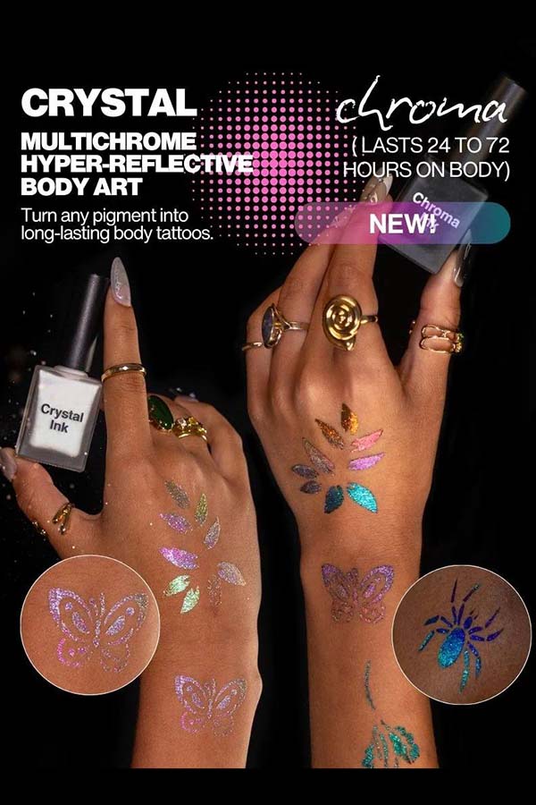 Crystal Ink | CHROMA TATTOO