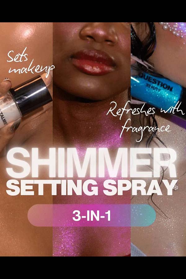 Crystalmist [Magenta Florals] Multichrome | SETTING SPRAY