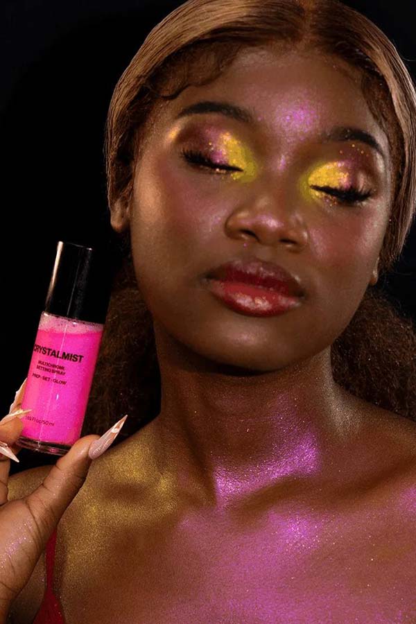 Crystalmist [Magenta Florals] Multichrome | SETTING SPRAY