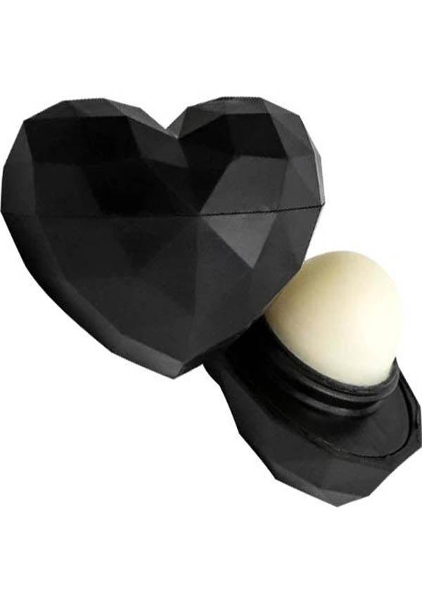 Heart [Black] | LIP BALM - Beserk - all, aug21, black, christmas gift, christmas gifts, clickfrenzy15-2023, cosmetics, discountapp, fp, gift, gift idea, gift ideas, gifts, goth, gothic, gothic cosmetics, gothic gifts, heart, lip, lip balm, lips, love, mens gift, mens gifts, pastel goth, R080821, skin care, valentines, valentines gifts, winter