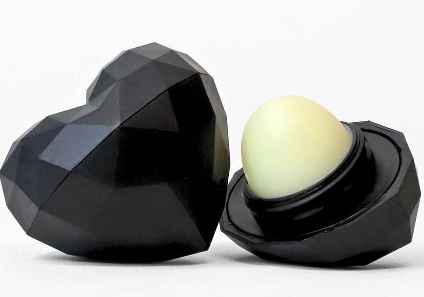 Heart [Black] | LIP BALM - Beserk - all, aug21, black, christmas gift, christmas gifts, clickfrenzy15-2023, cosmetics, discountapp, fp, gift, gift idea, gift ideas, gifts, goth, gothic, gothic cosmetics, gothic gifts, heart, lip, lip balm, lips, love, mens gift, mens gifts, pastel goth, R080821, skin care, valentines, valentines gifts, winter
