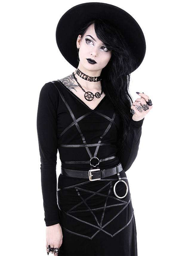 Big Ring | BELT - Beserk - accessories, all, belt, belts and buckles, black, clickfrenzy15-2023, discountapp, fp, goth, gothic, gothic accessories, jan18, labelvegan, ladies accessories, o ring, repriced030523, restyle, vegan