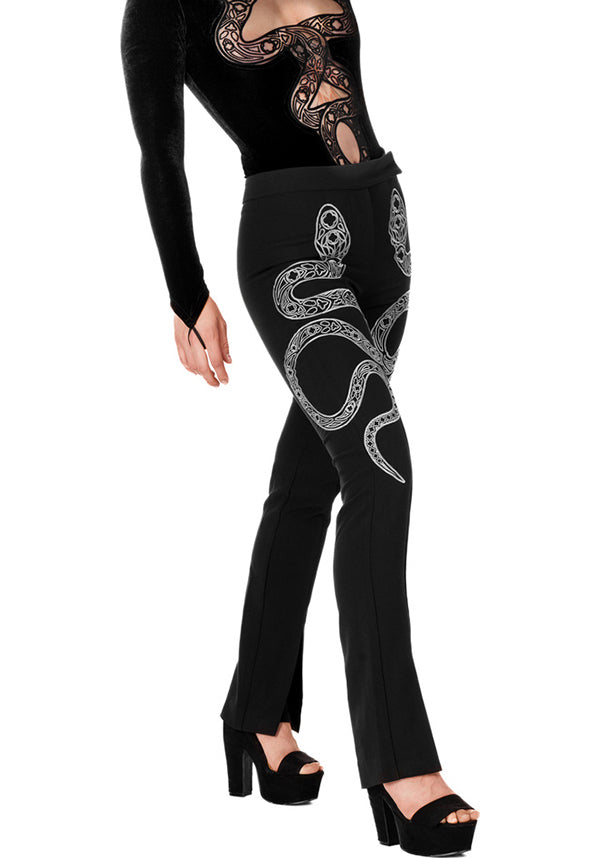 Cathedral Snake | EMBROIDERED PANTS