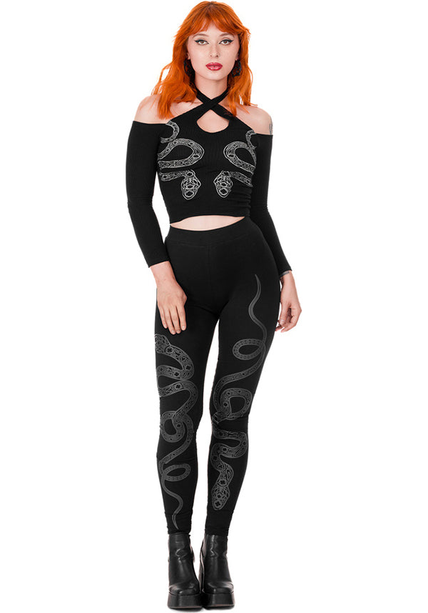 Cathedral Snake | LEGGINGS