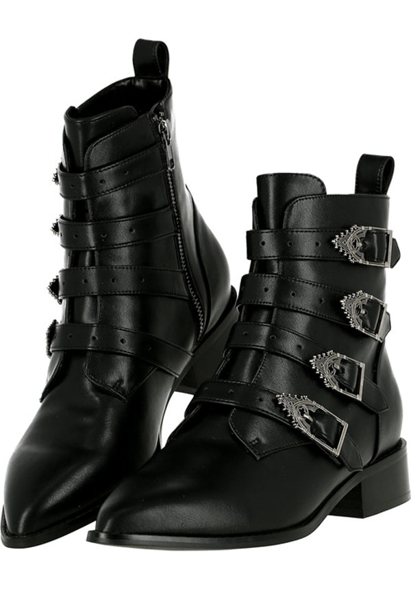 Restyle Cathedralis Buckle Pikes Boots Buy Online Australia