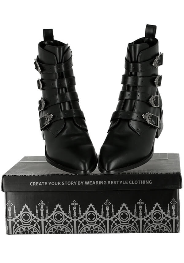 Cathedralis Buckle Pikes | BOOTS*
