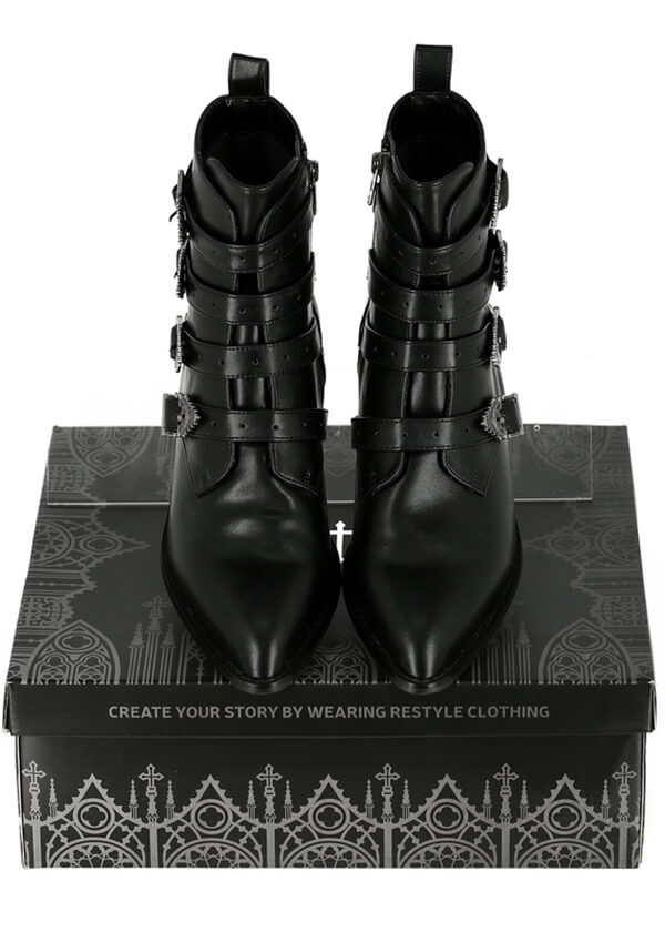 Cathedralis Buckle Pikes | BOOTS*