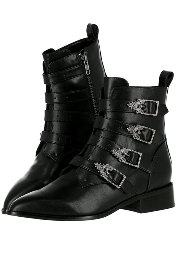 Cathedralis Buckle Pikes | BOOTS*
