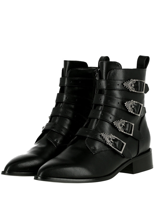 Cathedralis Buckle Pikes | BOOTS*