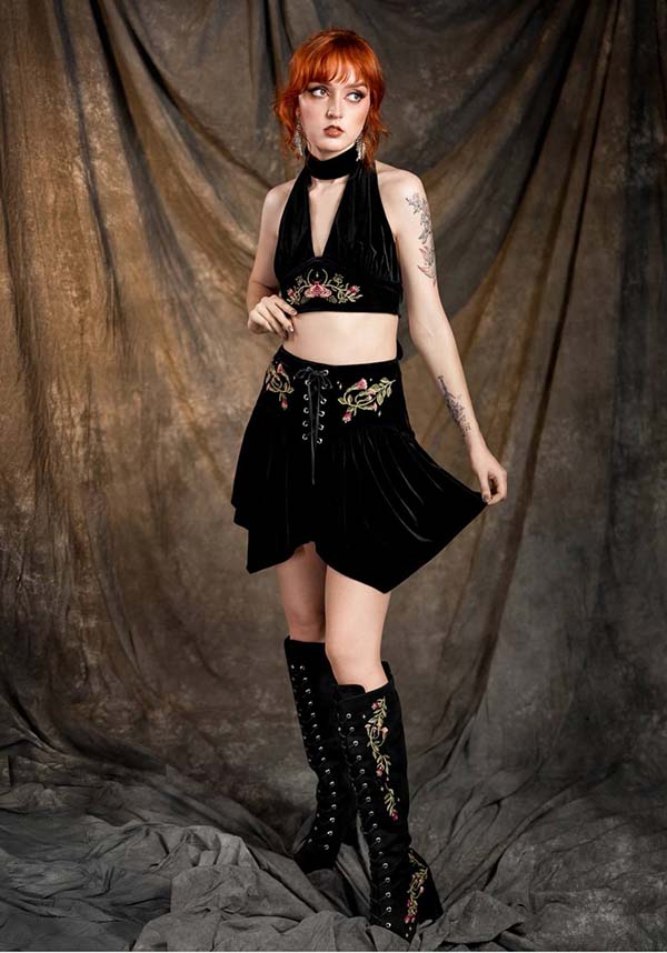 Dark Botany | MINI SKIRT
