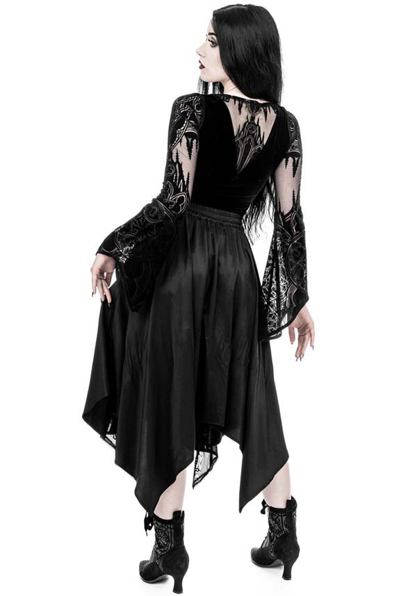 Gothic Chapel V-Neck | BODYSUIT