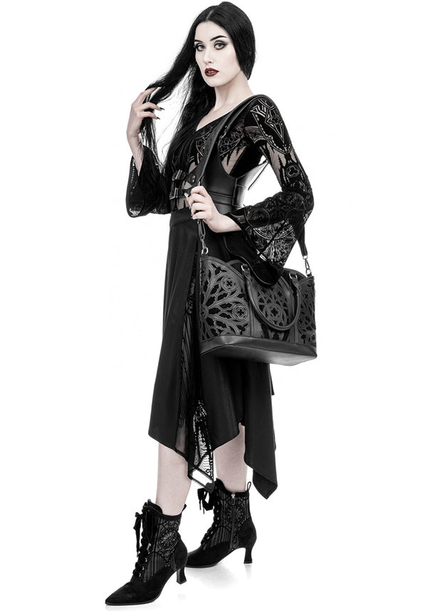 Gothic Chapel V-Neck | BODYSUIT