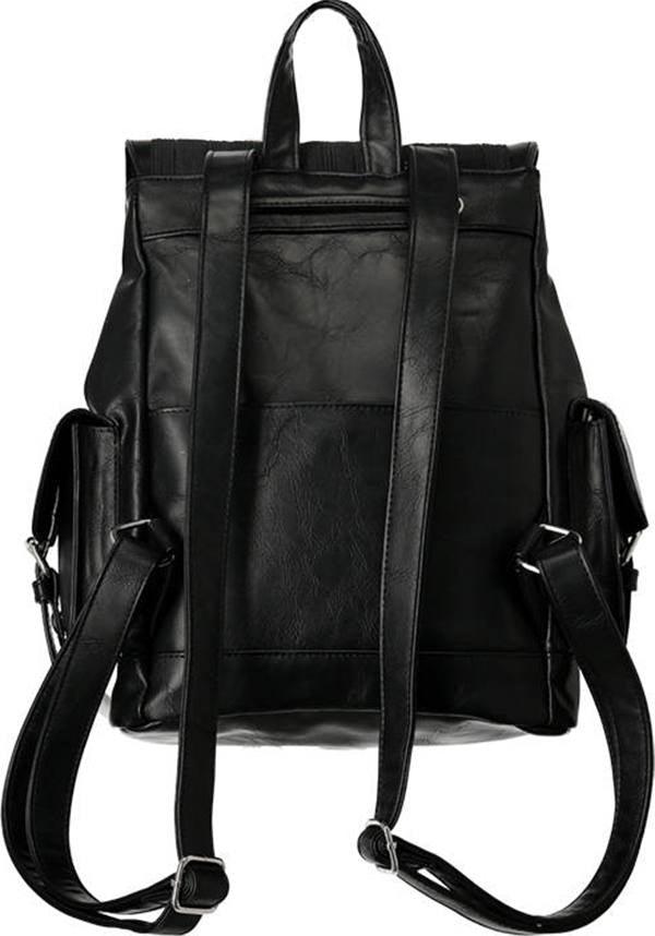 Gothic Rosette | BACKPACK - Beserk - accessories, all, architecture, back bag, back pack, backpack, bag, bags, black, clickfrenzy15-2023, discountapp, fp, googleshopping, goth, gothic, gothic accessories, gothic bag, labelvegan, ladies accessories, mens, mens accessories, R080922, RS207783, sep22, Sept, vegan
