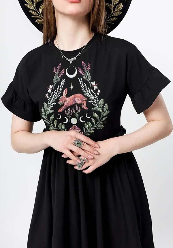 Hare Moon | MINI DRESS
