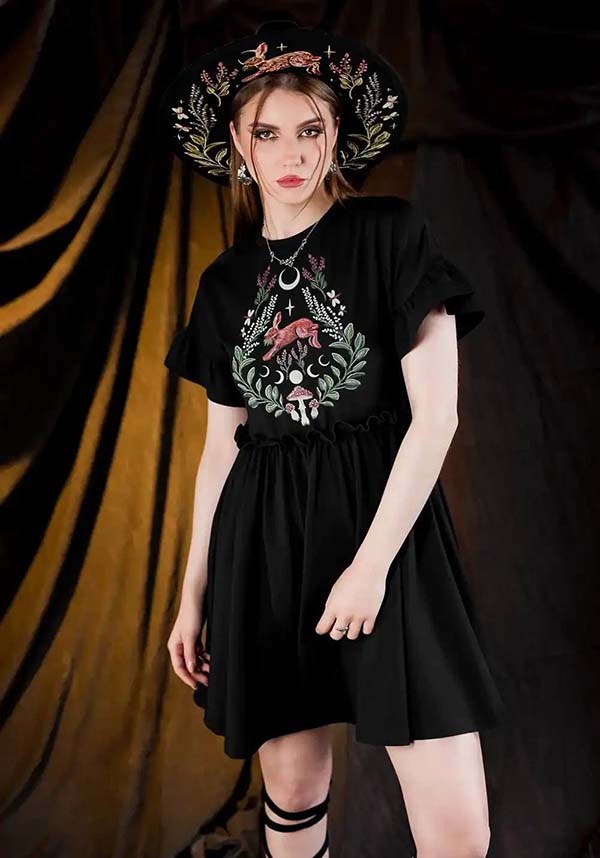 Hare Moon | MINI DRESS