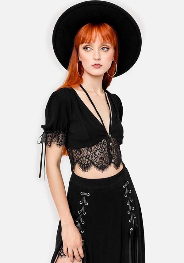 Lichen | LACE TOP