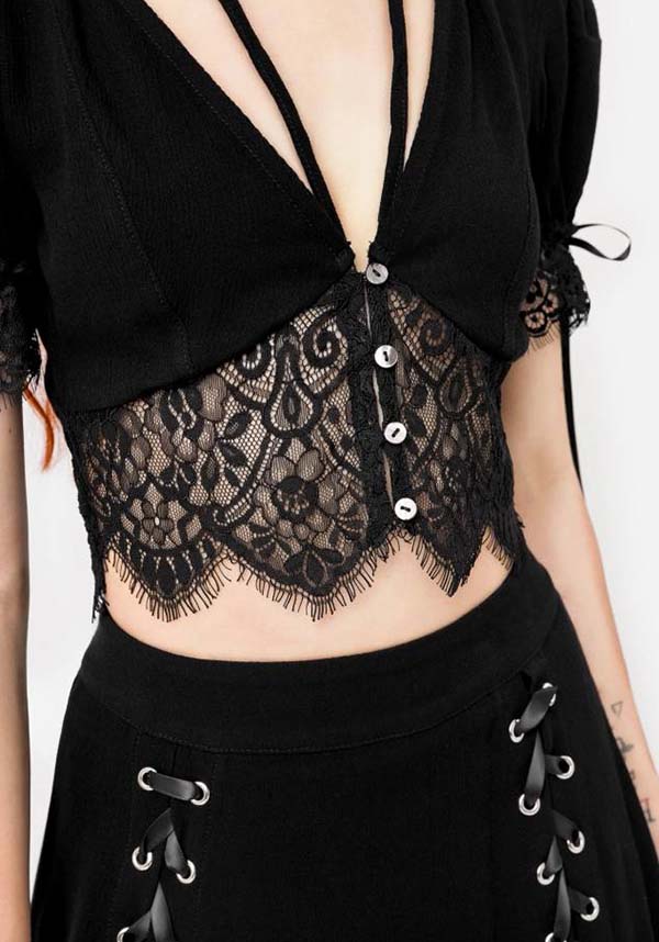 Lichen | LACE TOP