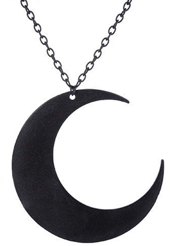 Moon [Black] | PENDANT*