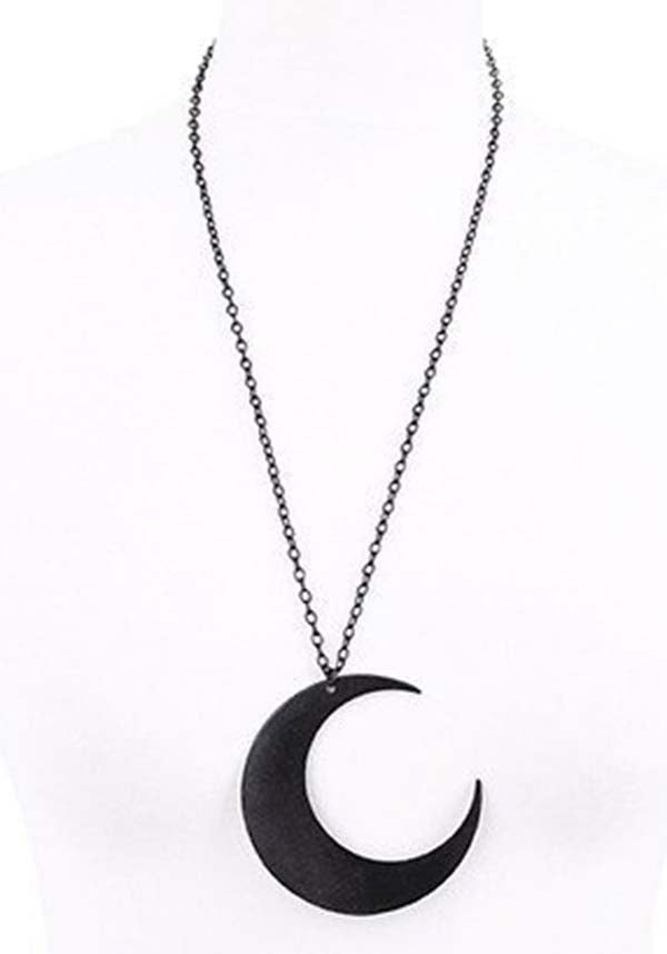 Moon [Black] | PENDANT*