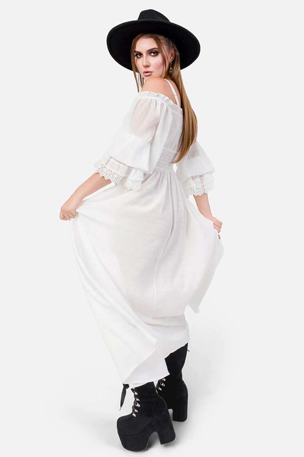 Night Calling [Ivory] | DRESS