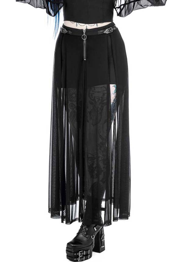Shadows | MAXI SKIRT**