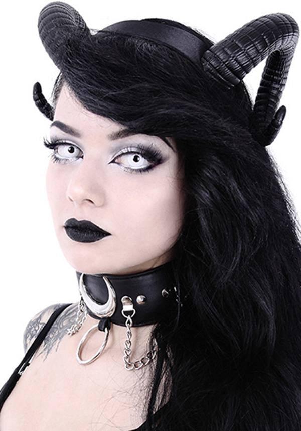 Sinister | HEADBAND - Beserk - accessories, all, black, clickfrenzy15-2023, cosplay, costume, discountapp, fp, gothic, gothic accessories, gothic gifts, hair accessories, halloween, hats and hair, headband, horns, restyle, witch