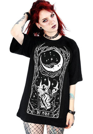Restyle - Witches Chant Oversized T-Shirt - Buy Online Australia