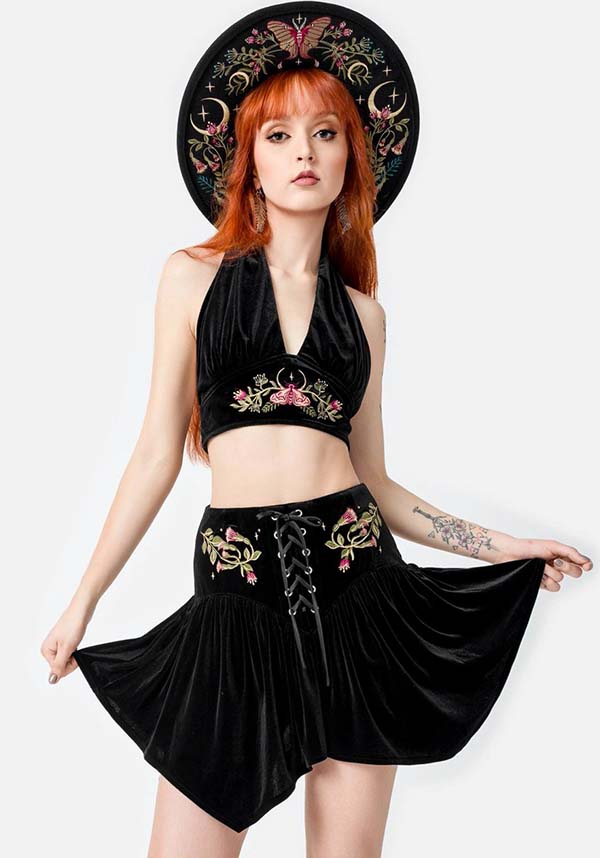 Woodland Bloom | HALTERNECK TOP