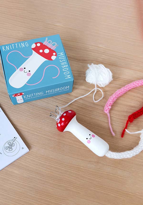 Knitting Mushroom | KIT*