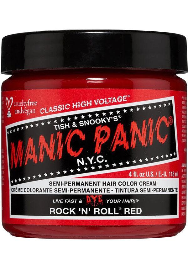 Rock N&#39; Roll Red | CLASSIC COLOUR - Beserk - all, clickfrenzy15-2023, cosmetics, cpgstinc, discountapp, dye, ebaymp, fp, hair, hair colour, hair dye, hair red, labelvegan, manic panic, manic panic hair, rainbow, red, vegan
