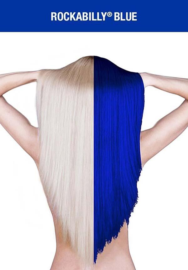 Rockabilly Blue | CLASSIC COLOUR - Beserk - all, blue, clickfrenzy15-2023, cosmetics, cpgstinc, discountapp, dye, ebaymp, fp, hair, hair blue, hair colour, hair dye, labelvegan, manic panic, manic panic hair, vegan