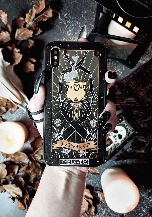 The Lovers Tarot [Gold] | PHONE CASE**