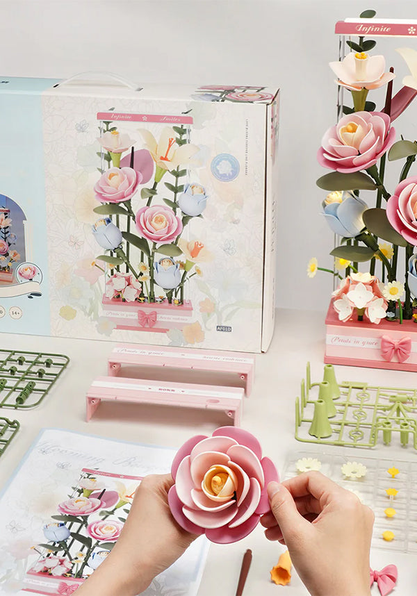 Blooming Bouquet Box | 3D PUZZLE