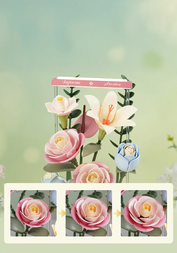 Blooming Bouquet Box | 3D PUZZLE